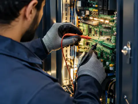 إصلاح أعطال المصاعد
